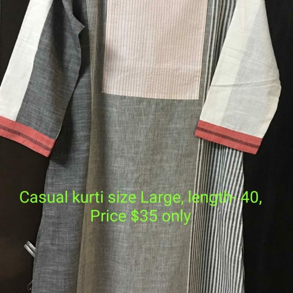 Embroidered Kurti - Picture 5 of 16